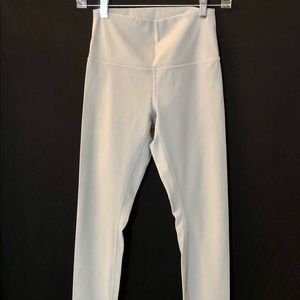 Lululemon leggings 4 light gray